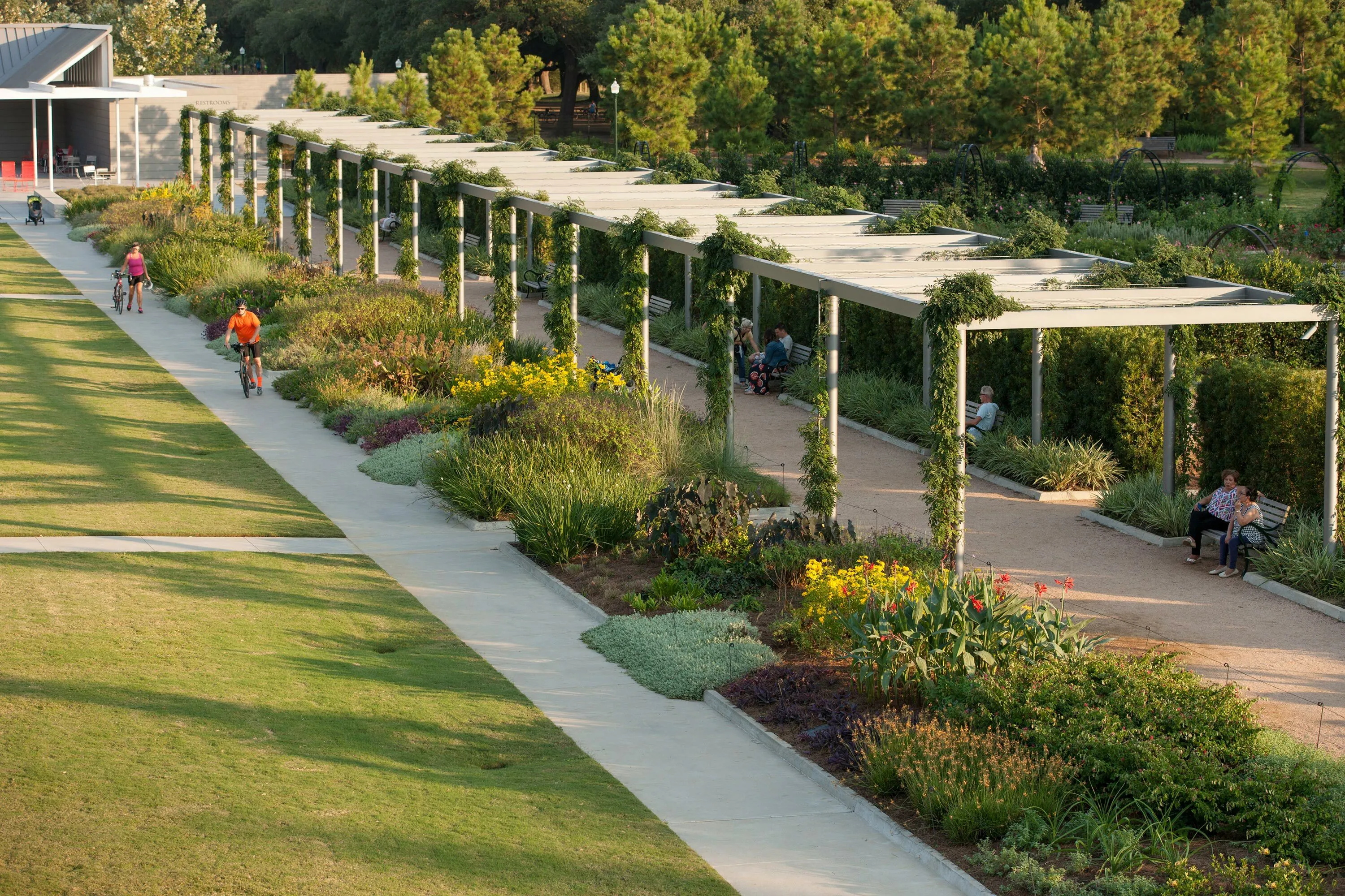 2 drone path biking path mcgovern centennial gardens hoerrschaudt